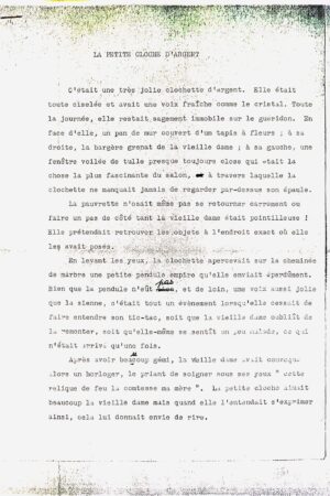 La petite cloche d&rsquo;argent