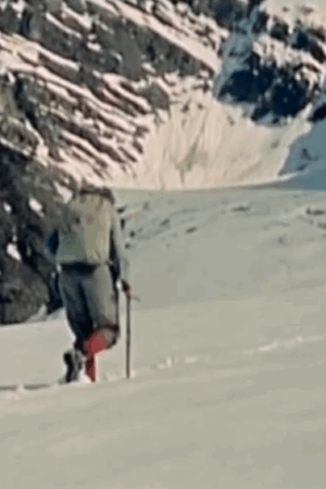 Escalades au soleil de minuit