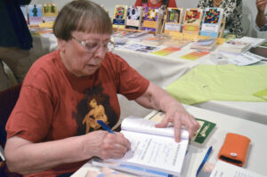 Marcelle à la Foire du Livre