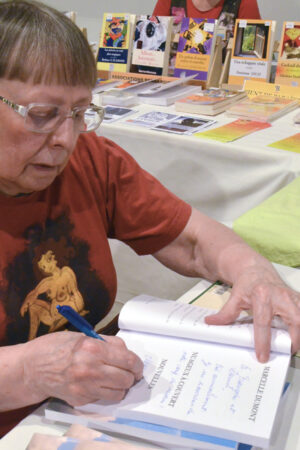 Marcelle à la Foire du Livre