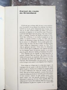 Carnet de route au Groenland