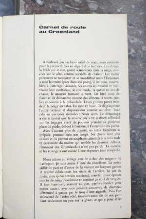 Carnet de route au Groenland